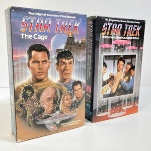 1966 Star Trek Episode 1-2 / The Cage ( Original TV Pilot Episode ) Betamax USA